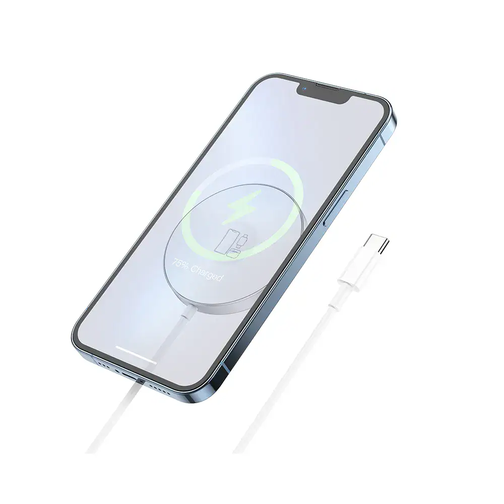 Ładowarka bezprzewodowa Magsafe 3w1 do iPhone 15/14/13/12 (Mini/Plus/Pro/Pro Max) + Apple Watch 1-9, SE, Ultra, Ultra 2, AirPods, biała