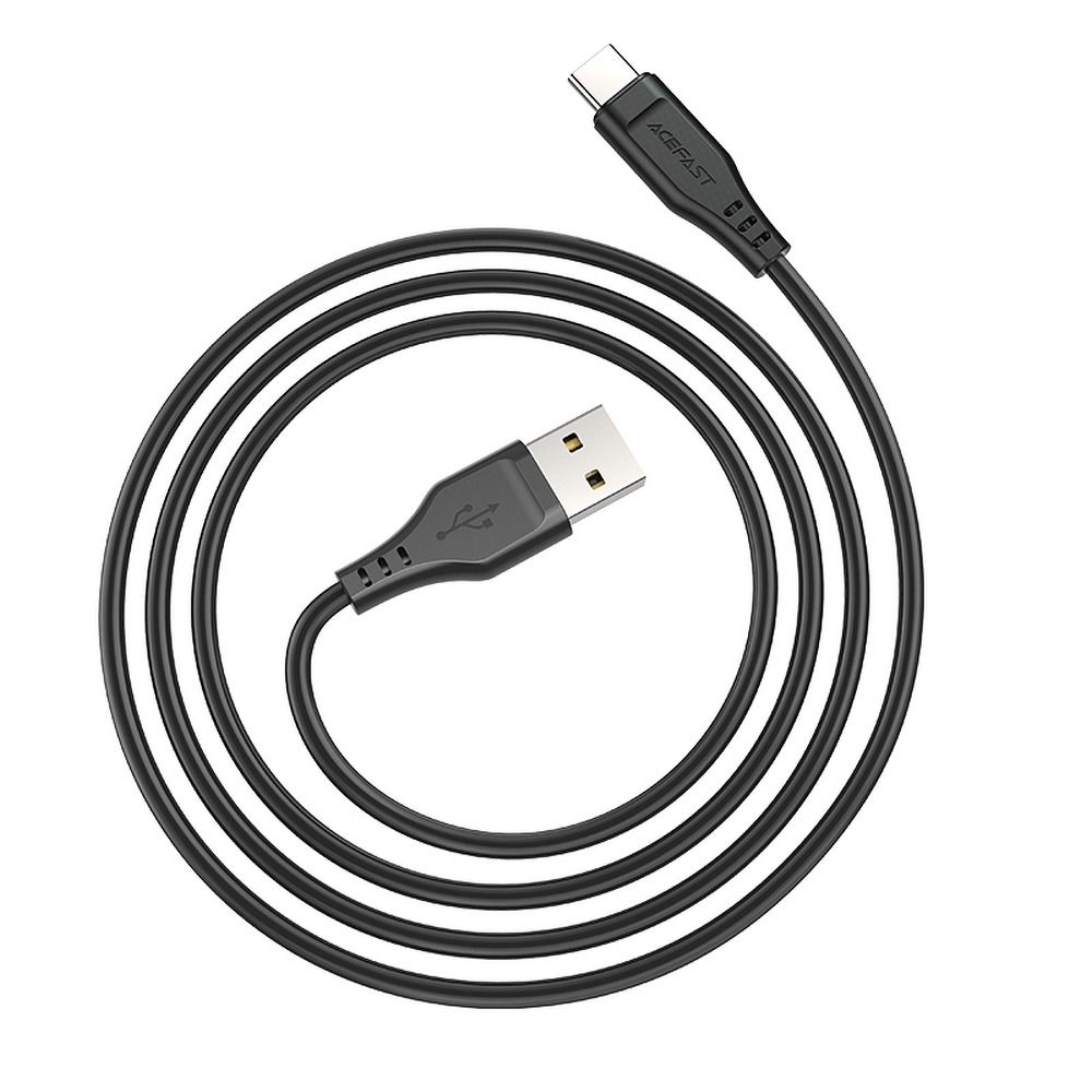Kabel USB – TYP C ładowanie i transfer danych 1,2 m czarny