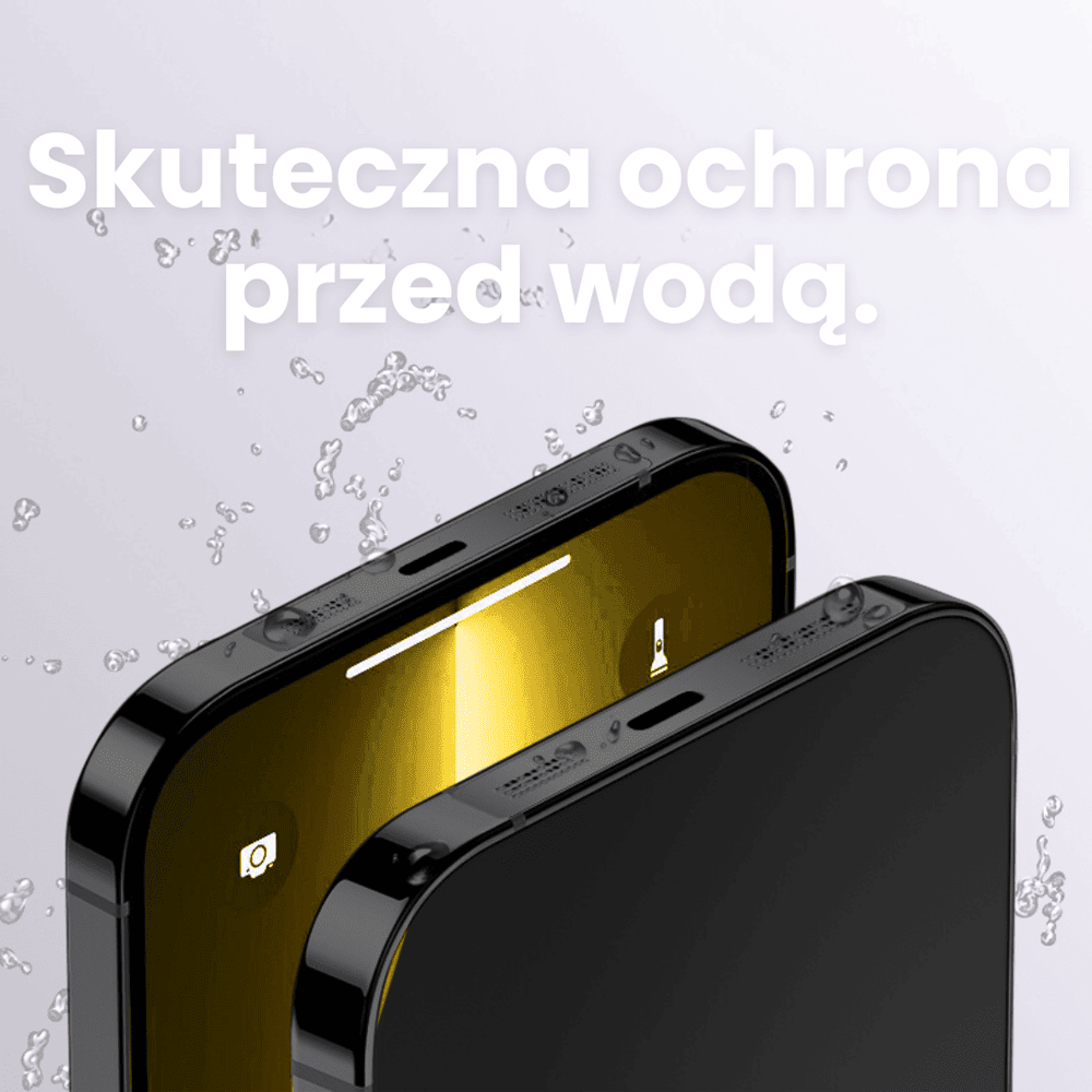 Metaliczne osłony iPhone 13 Pro Max/13 Pro/13/13 Mini na spód, przeciw pyłowi, wodzie i zarysowaniom, czarne