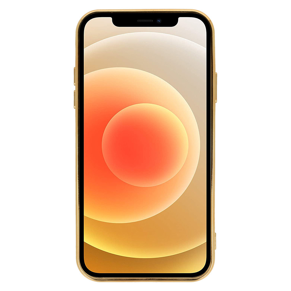 Etui do iPhone 11 Liquid Gold Magsafe, zielone