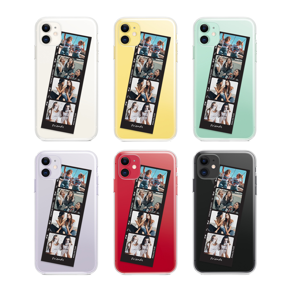Etui do iPhone 11 Polaroid z własnym zdjęciem, upominek na prezent