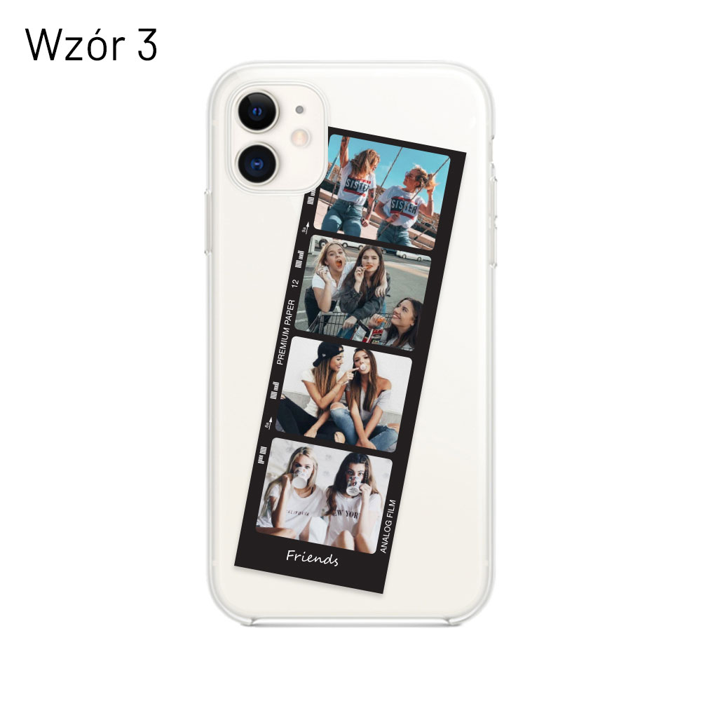 Etui do iPhone 11 Polaroid z własnym zdjęciem, upominek na prezent