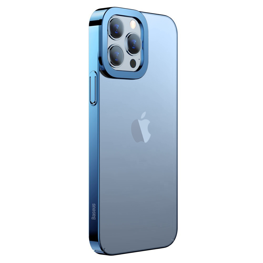 Etui do iPhone 13 Pro Blue Sky krystalicznie czyste, niebieskie