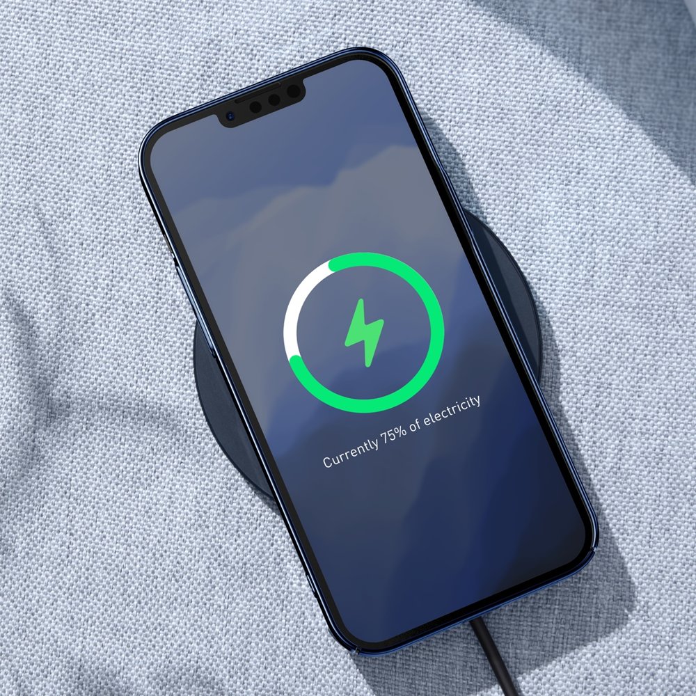 Etui do iPhone 13 Pro Blue Sky krystalicznie czyste, niebieskie