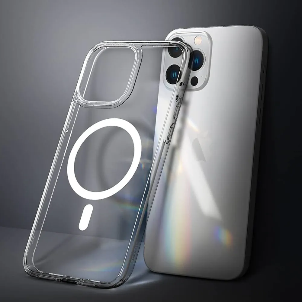 Etui do iPhone 14 Pro Max Clear Case przeźroczyste, twardy tył z MagSafe