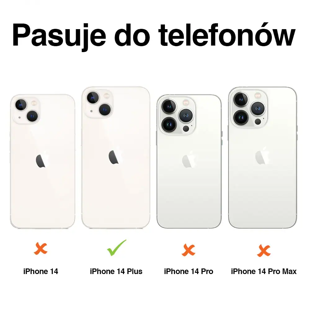 Etui do iPhone 14 Plus IBIZU DropGuard Matt z MagSafe, Einstein