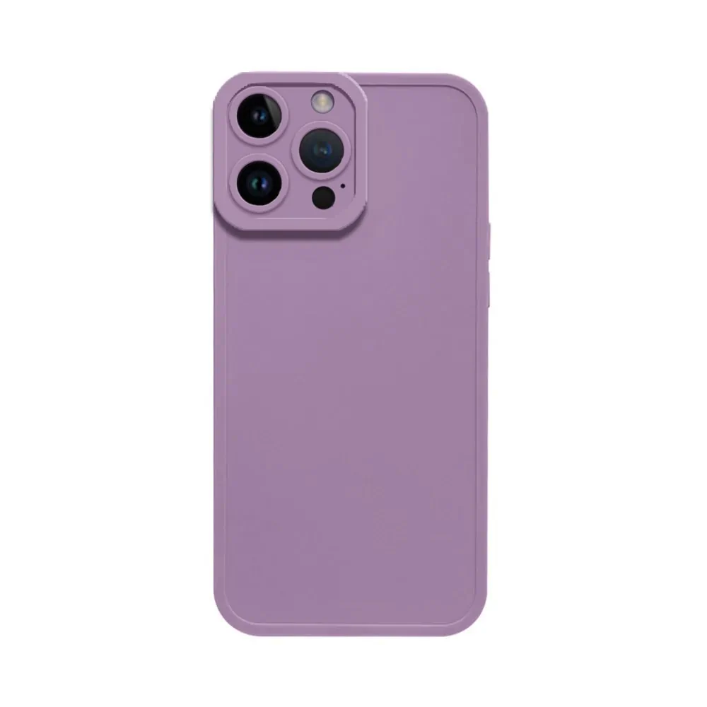 Etui do iPhone 14 Pro Camera High PRO original silikonowe, fioletowy