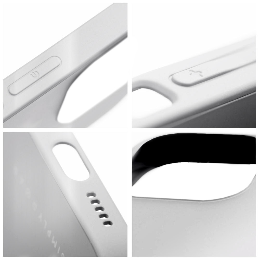 Etui do iPhone 13 Pro Max Magic Silver Matte Glass tył matowe szkło, osłona kamery, stalowe