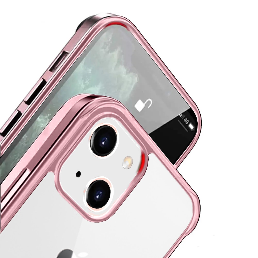 Etui do iPhone 14 Plus, silikonowa ramka, tył z nanokompozytu – SULADA original limitowana edycja