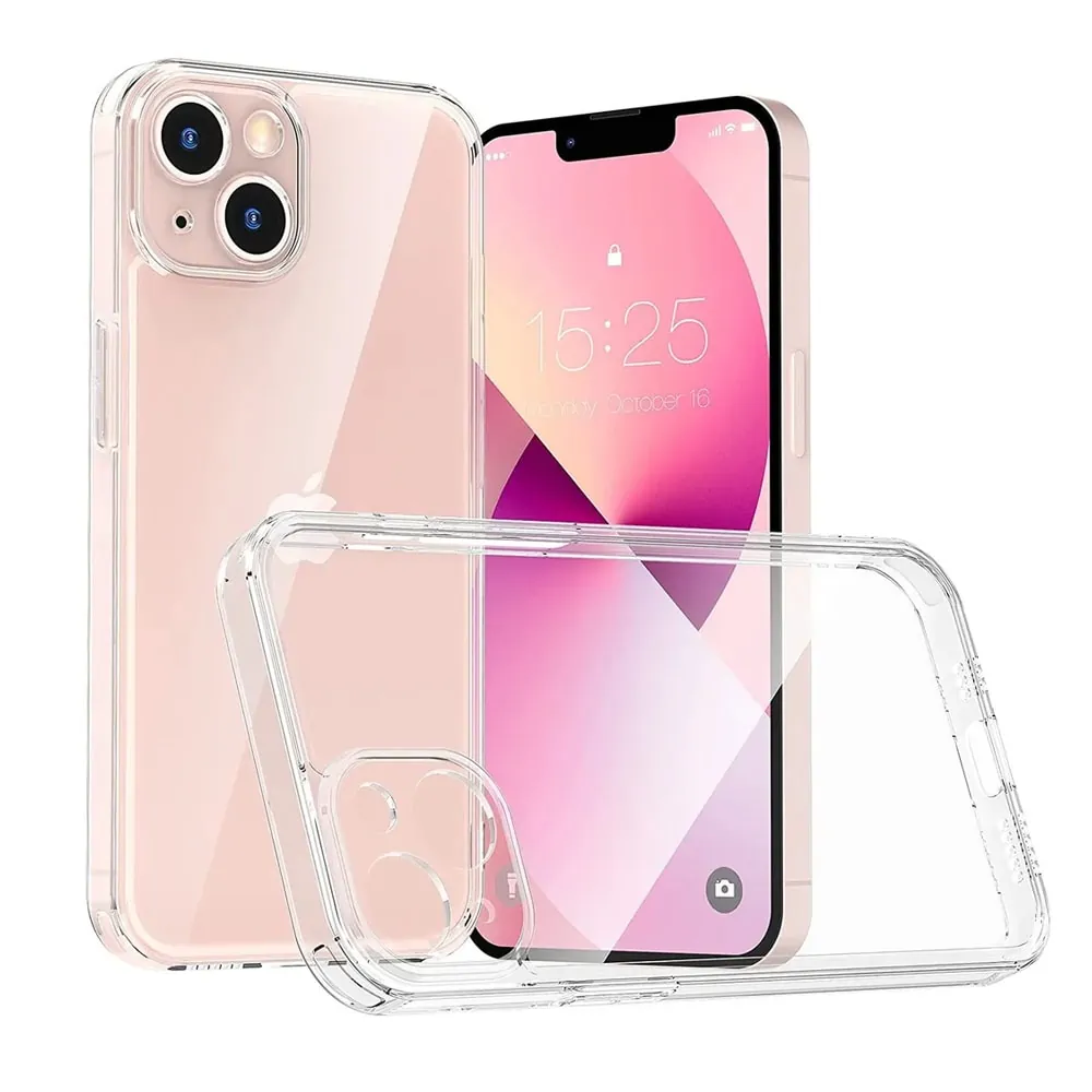 Etui do iPhone 14 Plus przeźroczyste pancerne anti-shock ze wzmocnionymi krawędziami