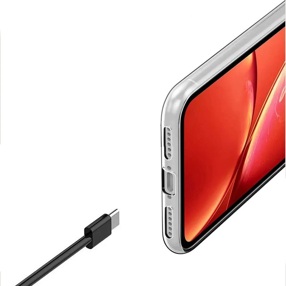 Etui do iPhone 12 Crystal Cam przeźroczyste transparentne, ochrona kamery