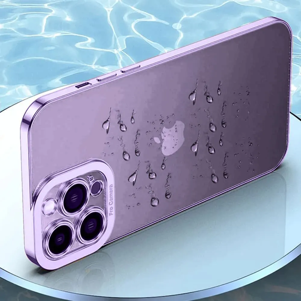 Etui do iPhone 14 Pro Max Camera High PRO z osłoną kamery, fioletowe (OUTLET)