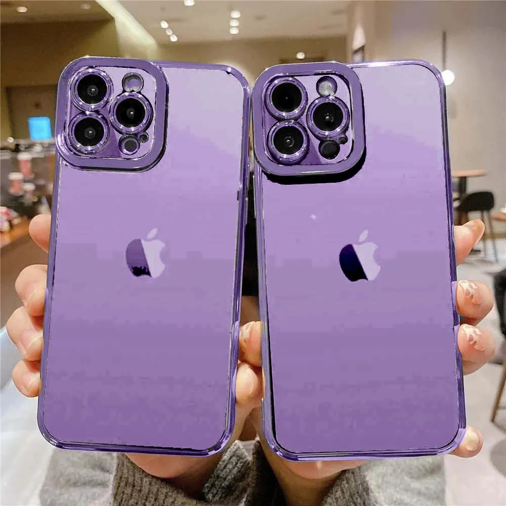 Etui do iPhone 14 Pro Max Camera High PRO z osłoną kamery, fioletowe (OUTLET)