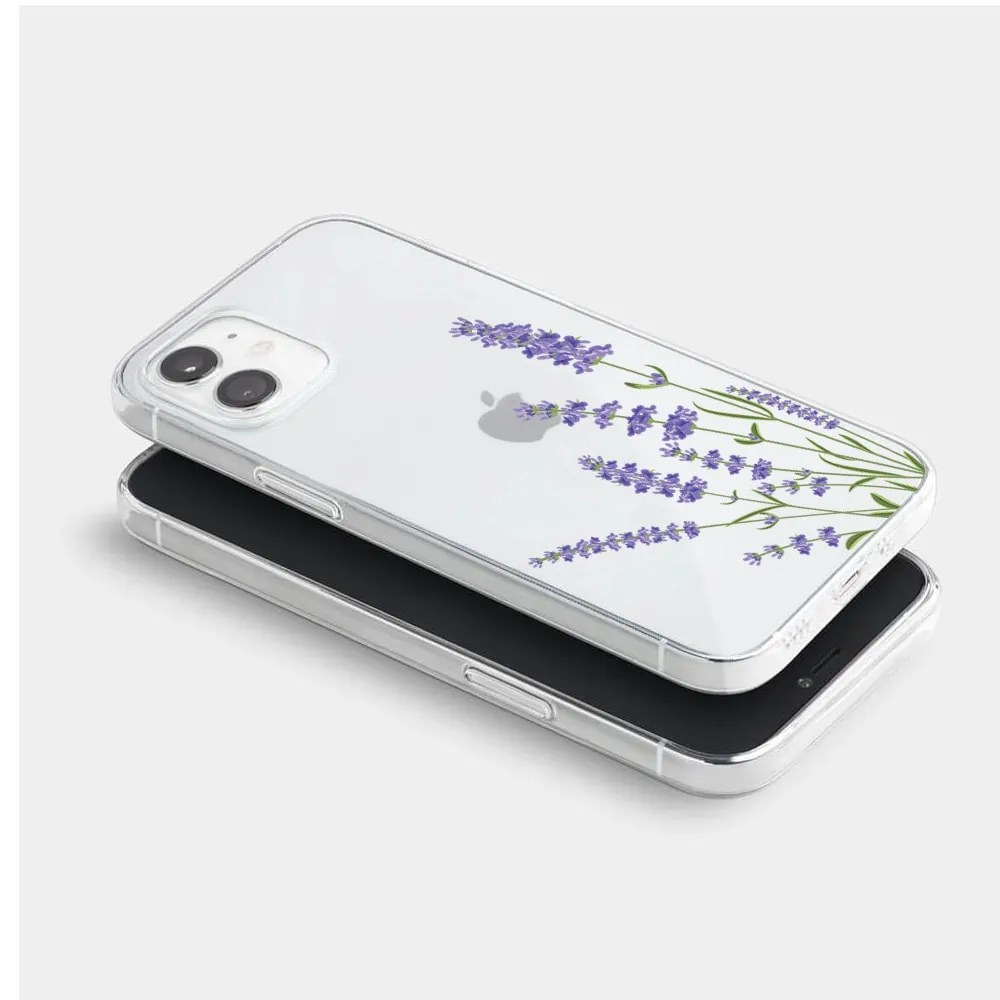 Etui do iPhone 12 Mini, lawenda