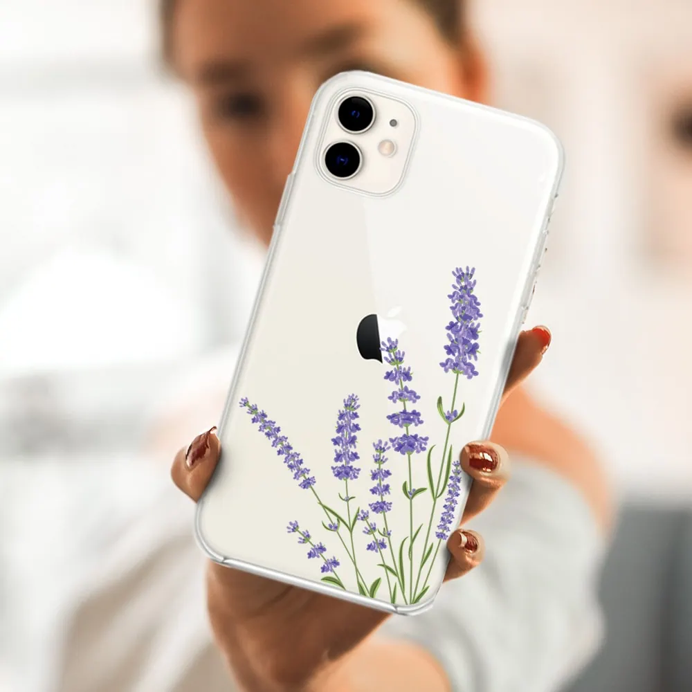 Etui do iPhone 12 Mini, lawenda