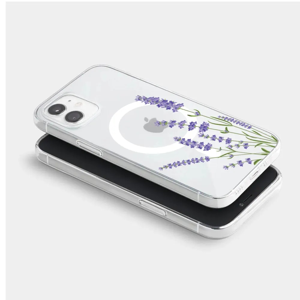 Etui do iPhone 12 Mini, lawenda z Magsafe