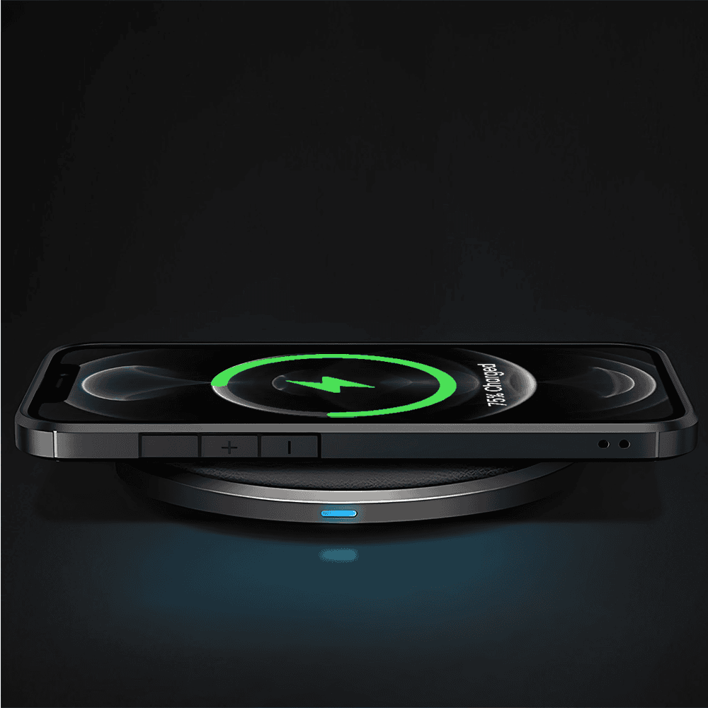 Etui do iPhone 12 Pro, przeźroczyste, matowe boki, twardy tył, czarne