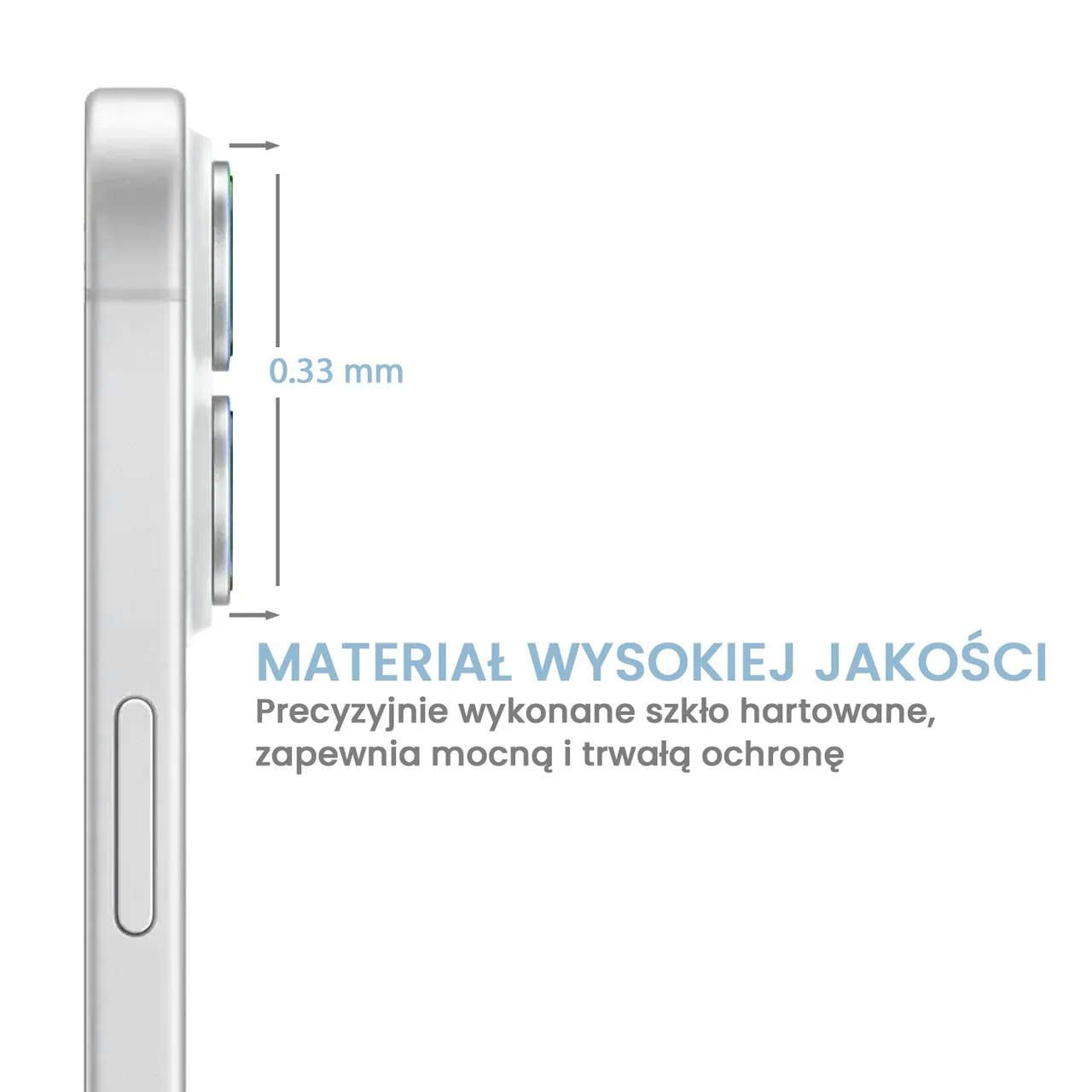 iPhone 16 Pro Max pełne szkło hartowane na cały aparat, kamerę