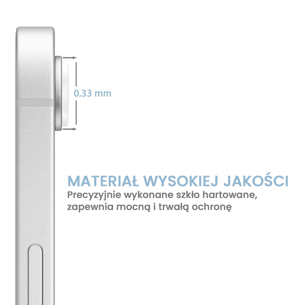 iPhone 16e pełne szkło hartowane na cały aparat, kamerę