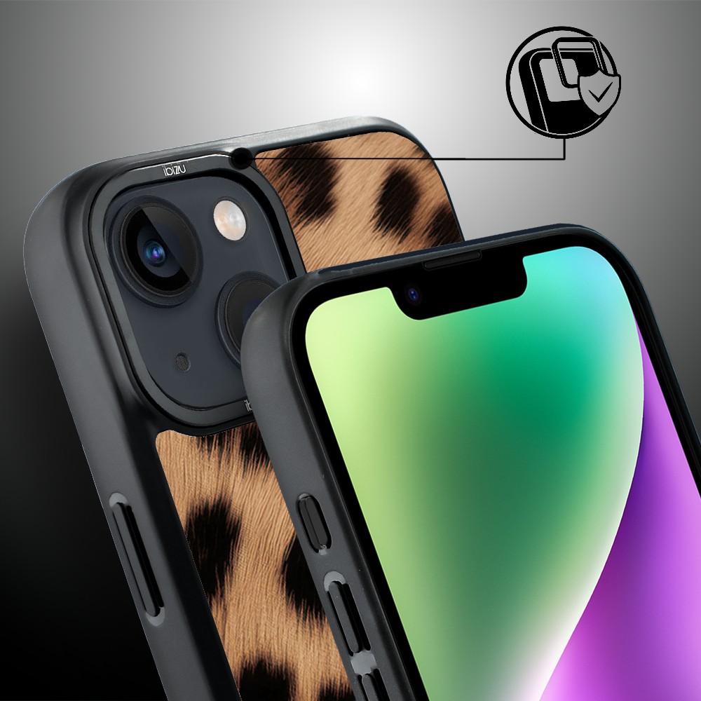 Etui do iPhone 14 Plus IBIZU DropGuard Matt z MagSafe, Zew Natury, Pantera