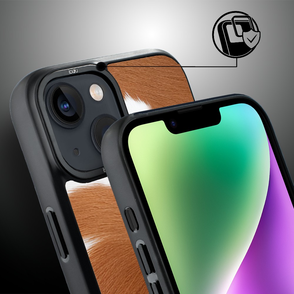 Etui do iPhone 14 Plus IBIZU DropGuard Matt z MagSafe, Zew Natury, Alpejska Krowa