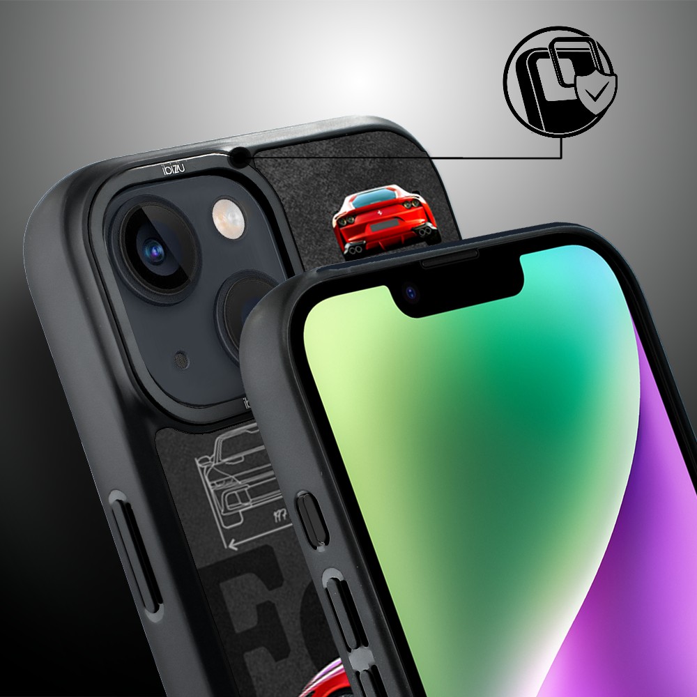 Etui do iPhone 14 Plus IBIZU DropGuard Matt z MagSafe, TechDrive, 812 Superfast