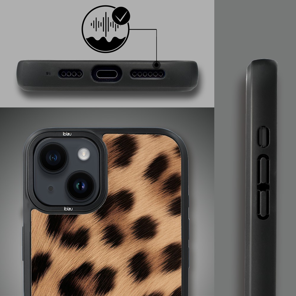 Etui do iPhone 14 Plus IBIZU DropGuard Matt z MagSafe, Zew Natury, Pantera