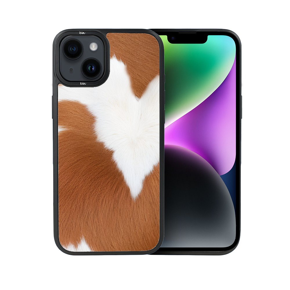 Etui do iPhone 14 Plus IBIZU DropGuard Matt z MagSafe, Zew Natury, Alpejska Krowa