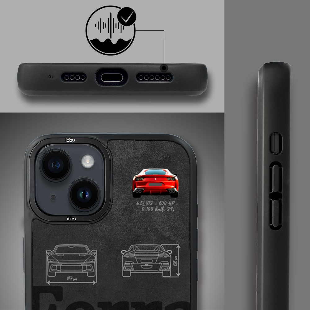 Etui do iPhone 14 Plus IBIZU DropGuard Matt z MagSafe, TechDrive, 812 Superfast