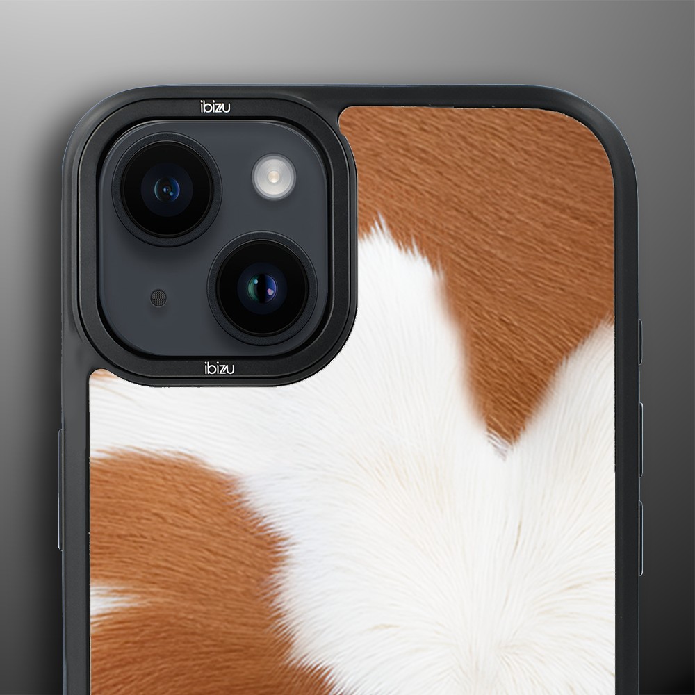 Etui do iPhone 14 Plus IBIZU DropGuard Matt z MagSafe, Zew Natury, Alpejska Krowa