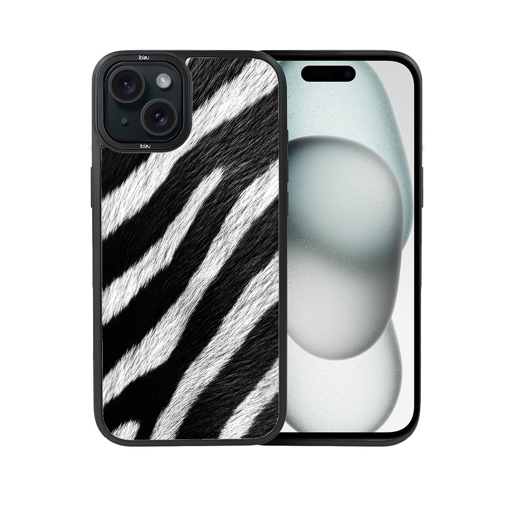 Etui do iPhone 15 Plus IBIZU DropGuard Matt z MagSafe, Zew Natury, Zebra