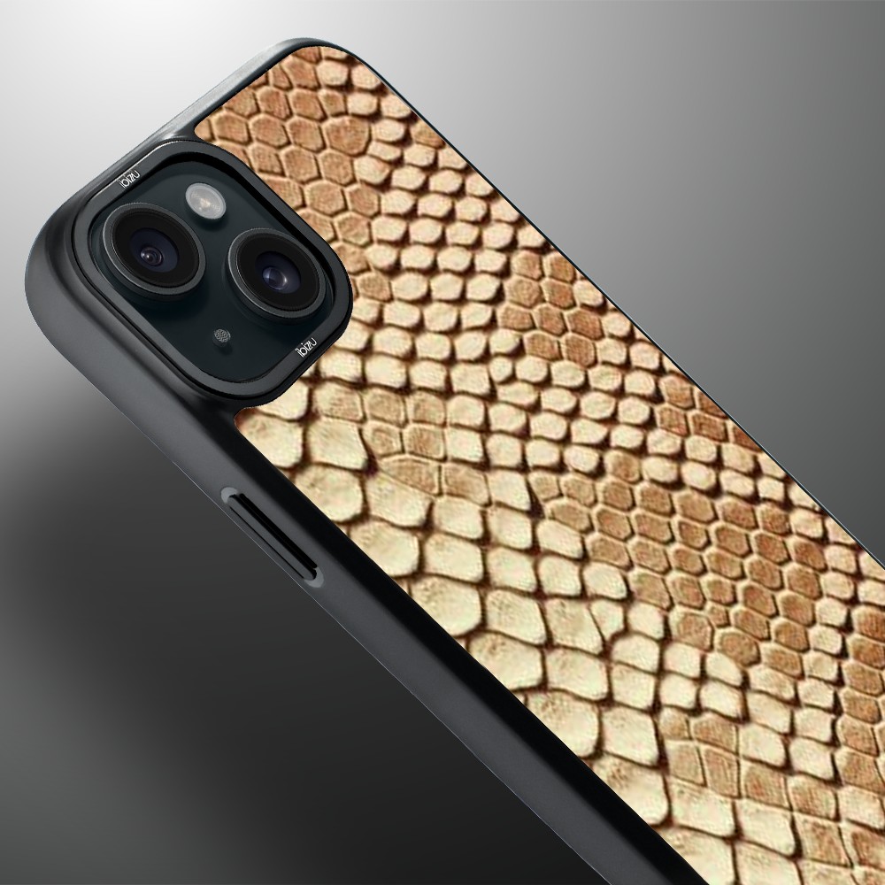 Etui do iPhone 15 Plus IBIZU DropGuard Matt z MagSafe, Zew Natury, Wąż