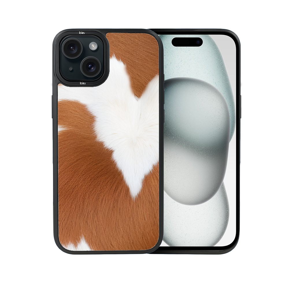 Etui do iPhone 15 Plus IBIZU DropGuard Matt z MagSafe, Zew Natury, Alpejska Krowa