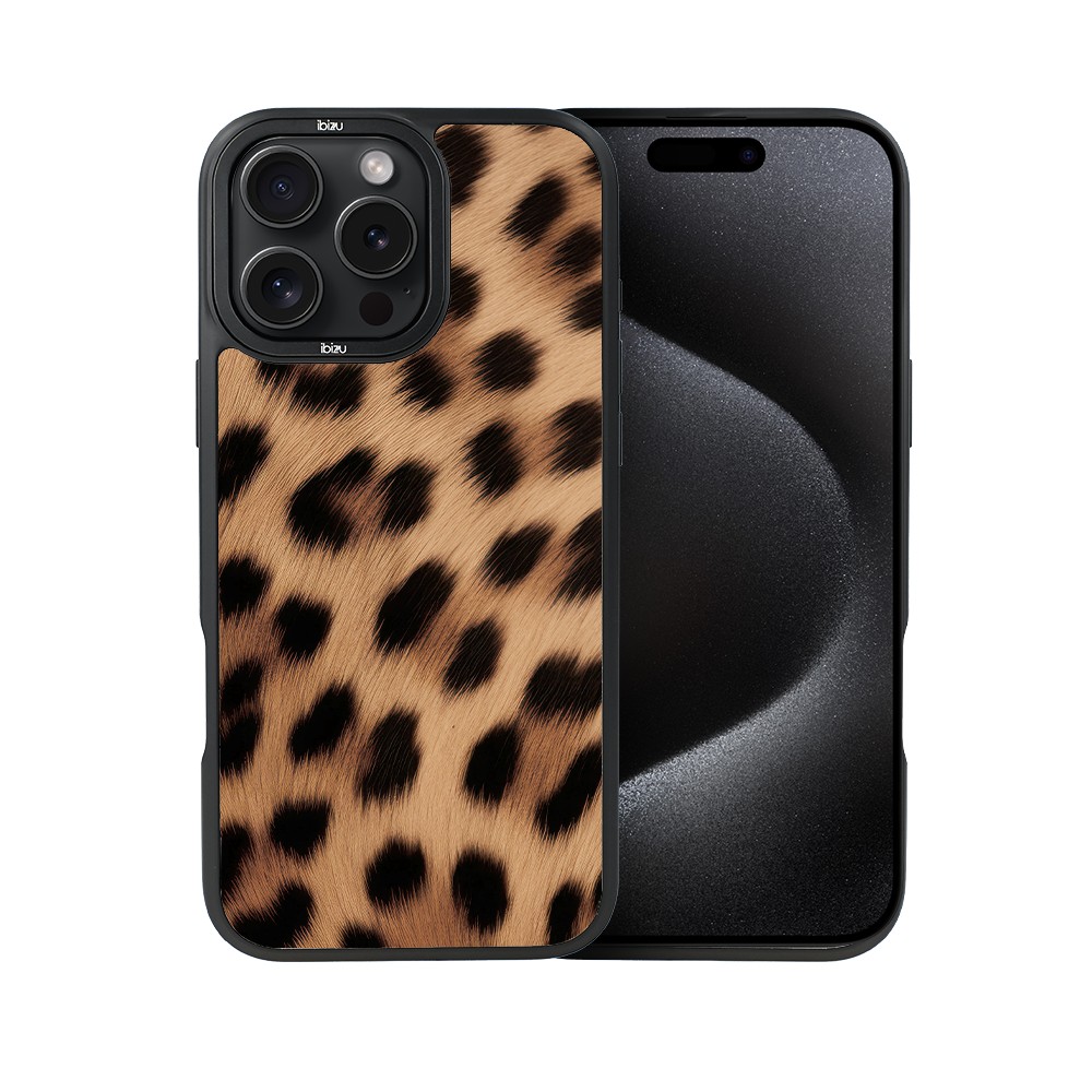 Etui do iPhone 15 Pro IBIZU DropGuard Matt z MagSafe, Zew Natury, Pantera