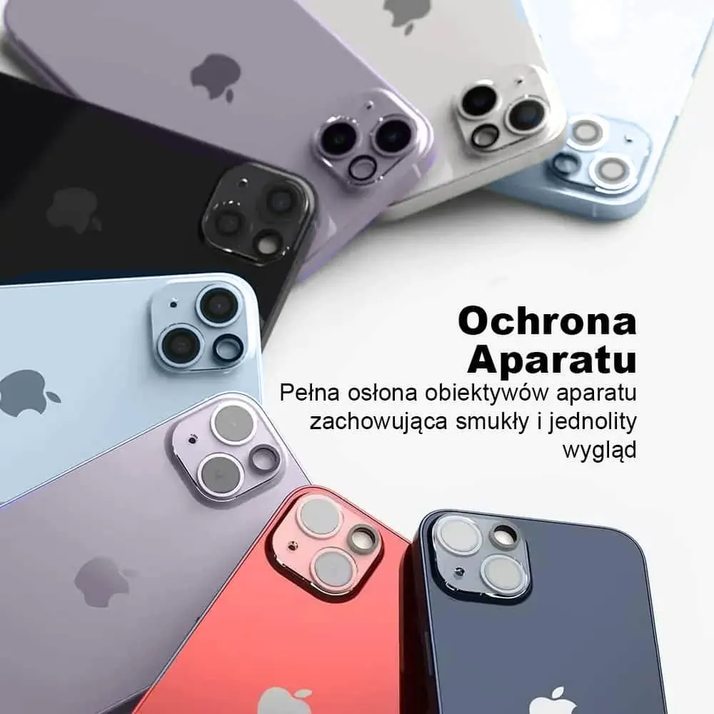 iPhone 15 pełne szkło hartowane na cały aparat, kamerę