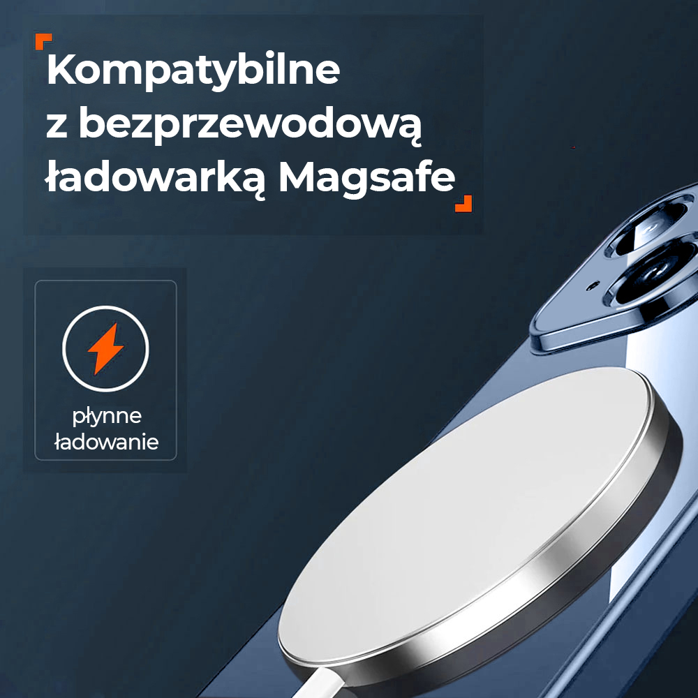 Etui do iPhone 14 Plus Limited Edition przeźroczyste Sulada oryginal, niebieskie