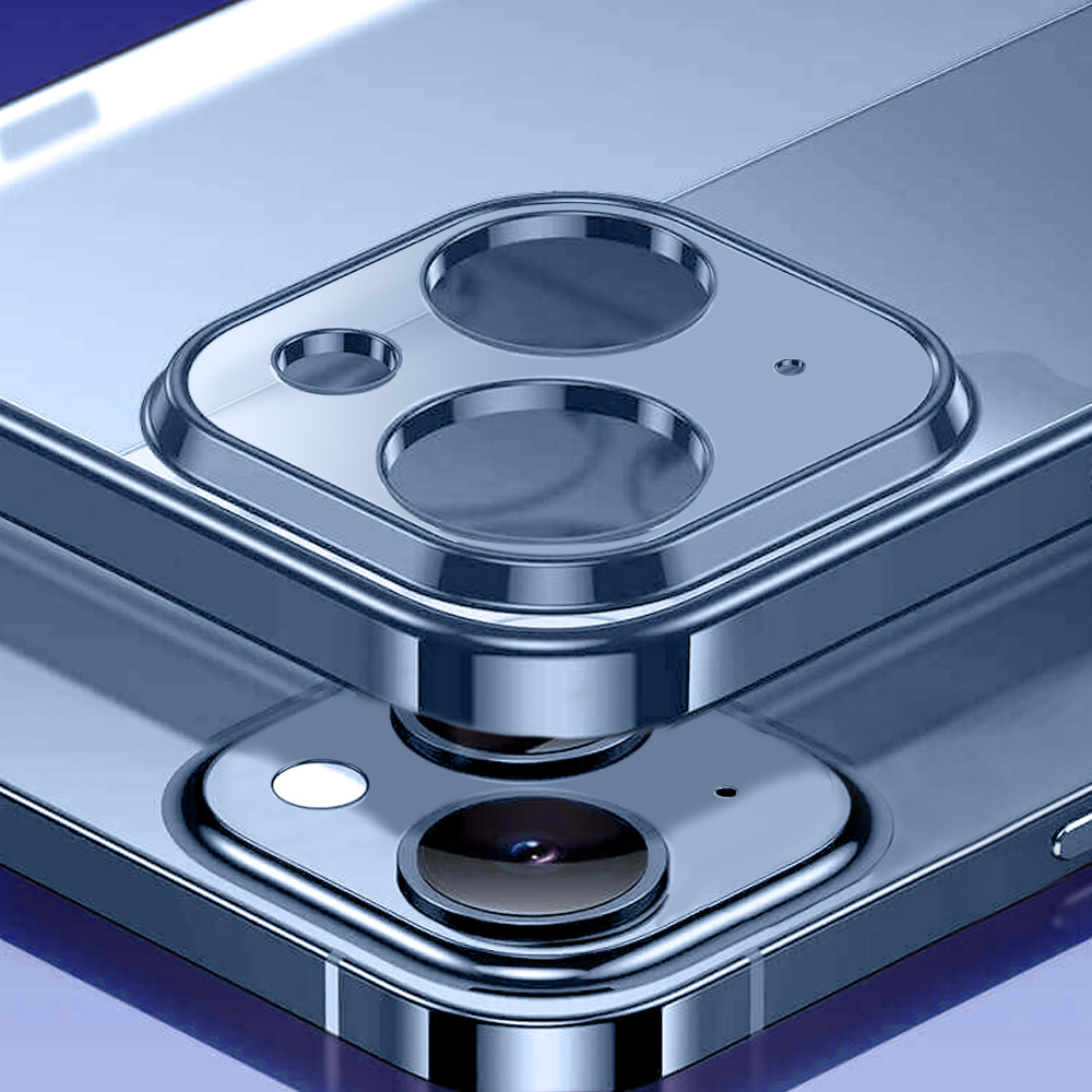 Etui do iPhone 14 Plus Limited Edition przeźroczyste Sulada oryginal, niebieskie