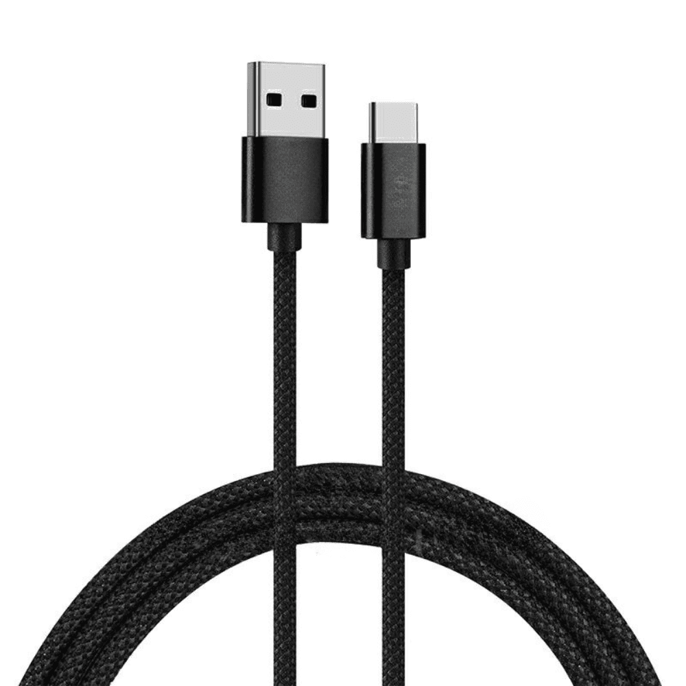 Kabel USB – USB Typ C, do iPhone 15, tableta, laptopa, transmisja danych, 3 metry, czarny