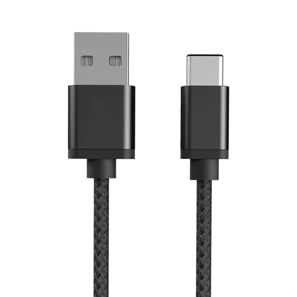 Kabel USB – USB Typ C, do iPhone 15, tableta, laptopa, transmisja danych, 3 metry, czarny