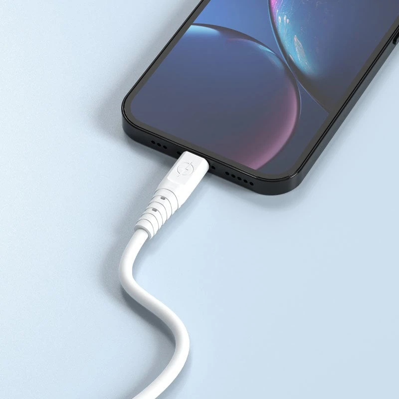 Kabel USB – TYP C PD100W, szybkie ładowanie do iPhone 15/16, 1 metr, biały