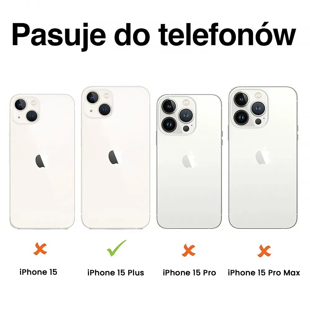 Etui do iPhone 15 Plus Color Flush Frame z MagSafe, różowe (OUTLET)