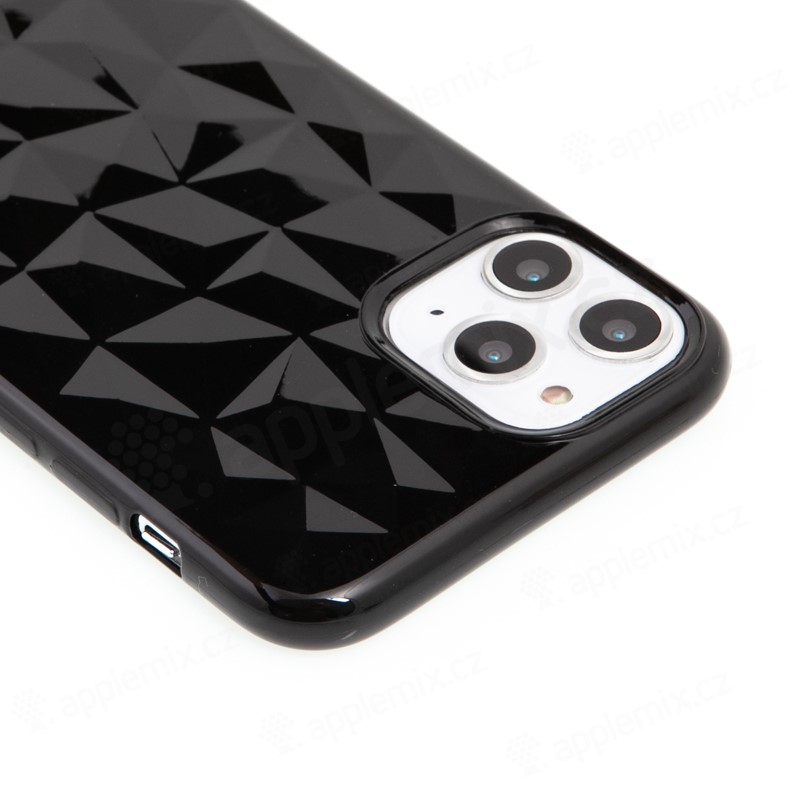 Etui do iPhone 11 Pro z poszyciem w diamenty, czarne