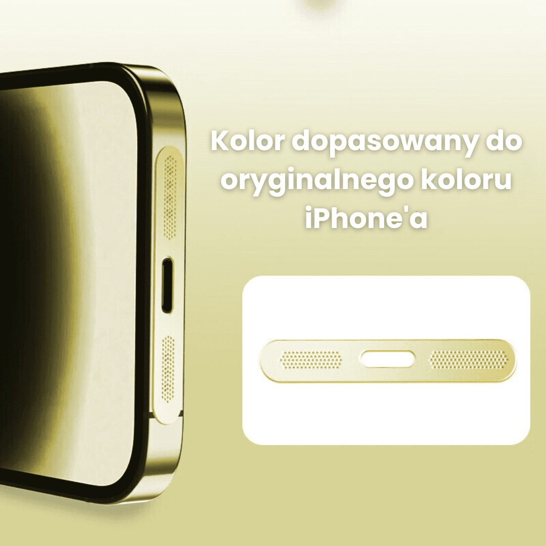 Metaliczne osłony iPhone 15 Pro Max/15 Pro/15/15 Plus na spód, przeciw pyłowi, wodzie i zarysowaniom, złote