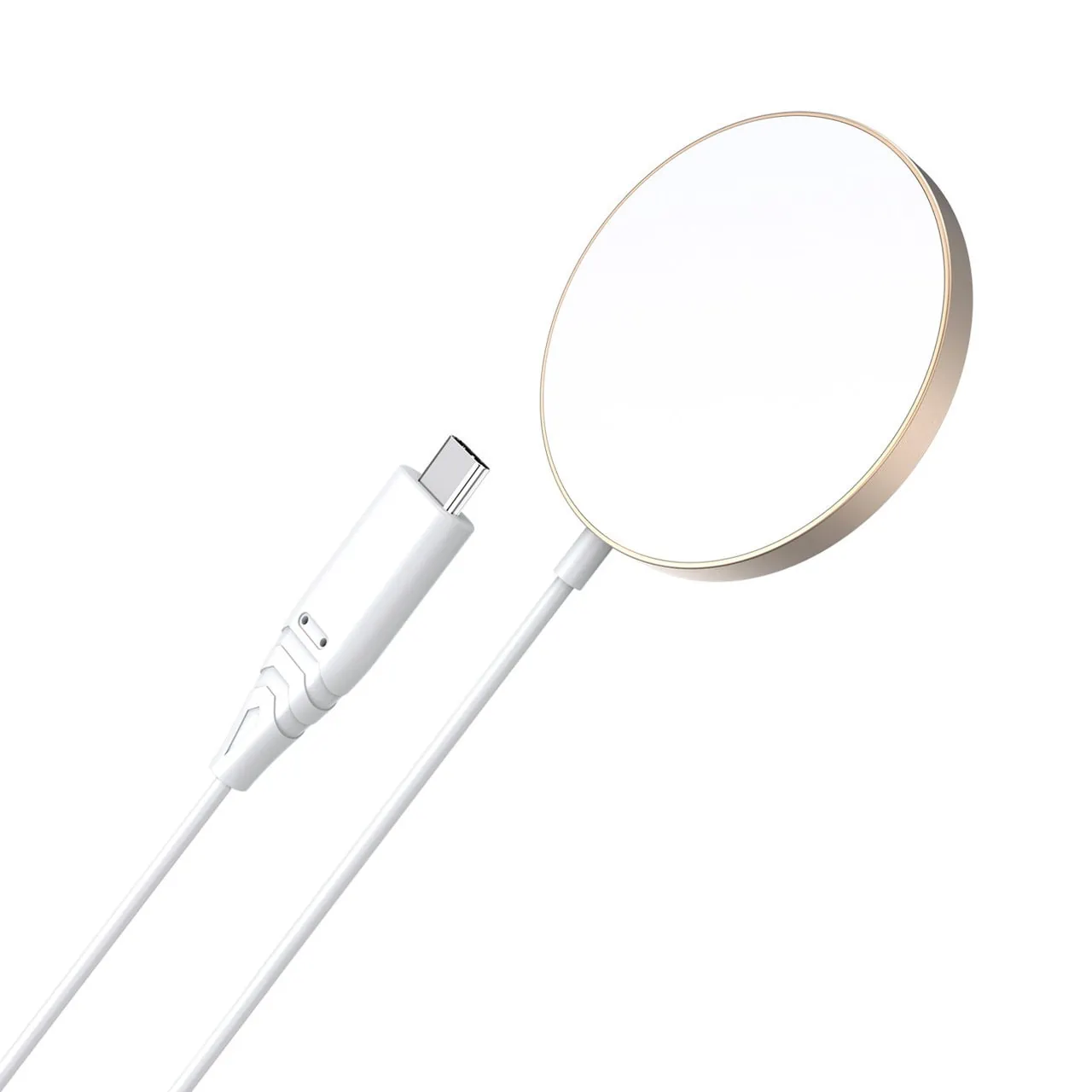 Bezprzewodowa ładowarka magnetyczna 15W MagSafe do iPhone 12/13/14/15/16, złota