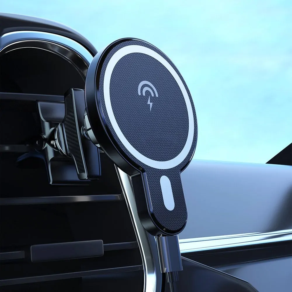 Uchwyt ładujący z MagSafe, szybkie ładowanie 15W, do kratki