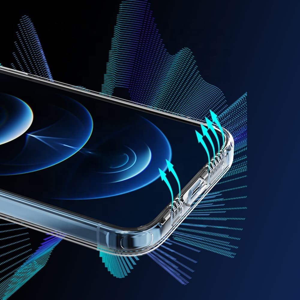 Etui do iPhone XS MAX MagSafe, osłona na aparat, przeźroczyste