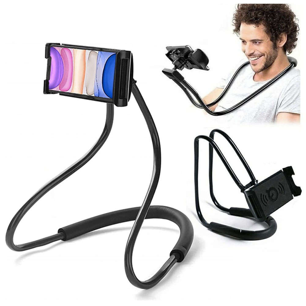 Uniwersalny uchwyt/stojak na szyję, czarny