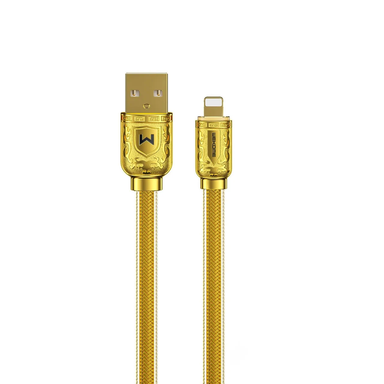 Kabel USB – Lightning, do szybkiego ładowania, 30W, 1 metr, złoty