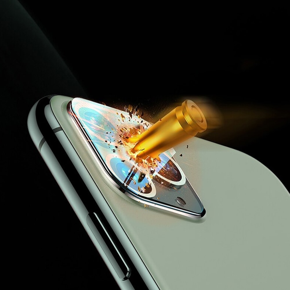 iPhone 11 Pro pełne szkło hartowane na cały aparat, kamerę
