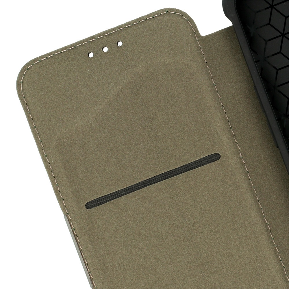 Etui do iPhone 14 Pro Carbon Book zamykane, książka, czarne